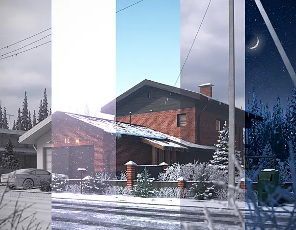 Winter. Karelia. December