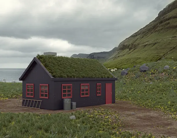 Faroe island house