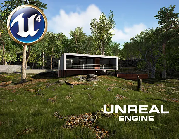 экстерьер unreal engine 4