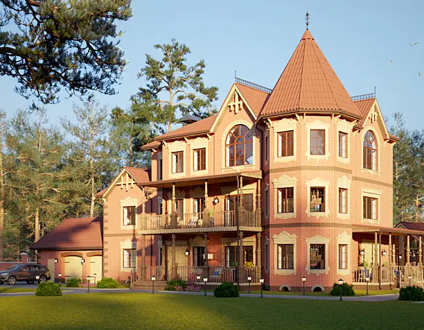 The brick house