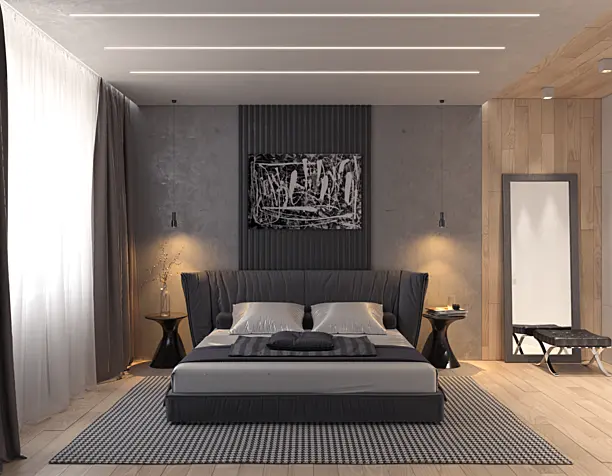 Modern bedroom