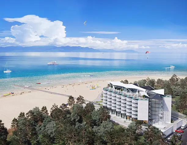 Resort in the mountains