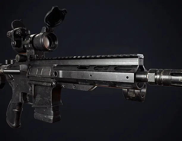 AR-15 с Aimpoint CompM3