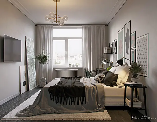 nordic bedroom