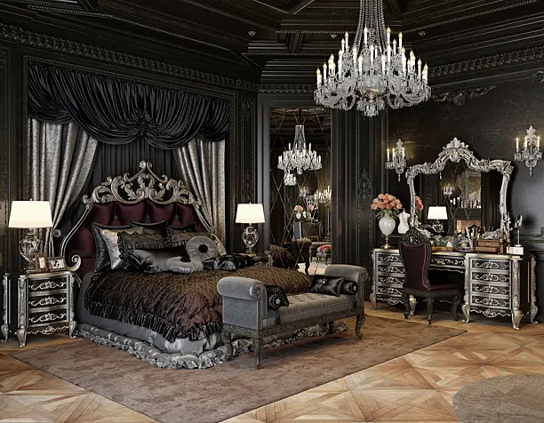 Black Bedroom
