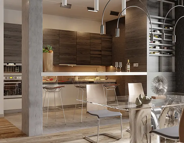 Men's apartment "Graphite"