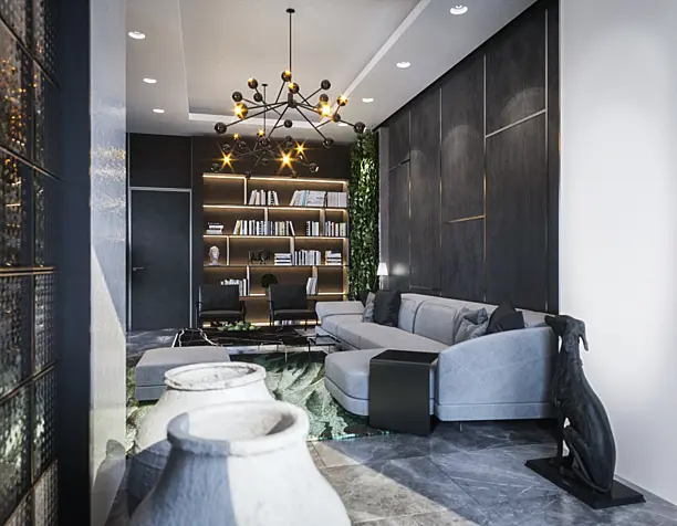 - Living room -