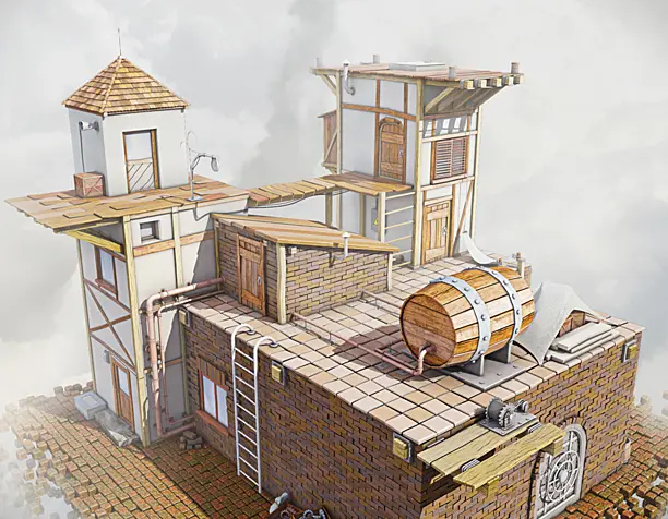 Cartoon House