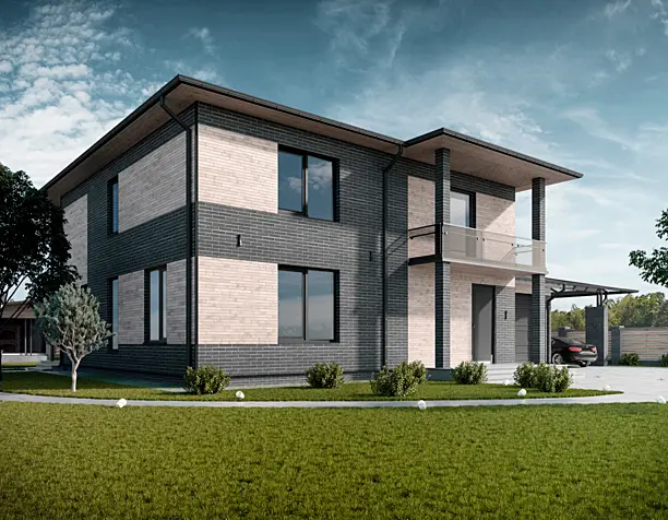 Modern cottage in Belarus