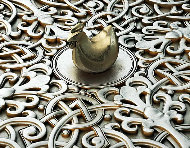 Composition ornament