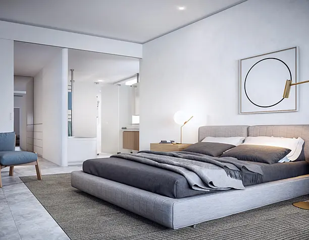 Prince St Bedroom - Interior