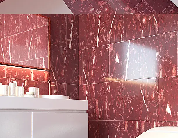 Red interior