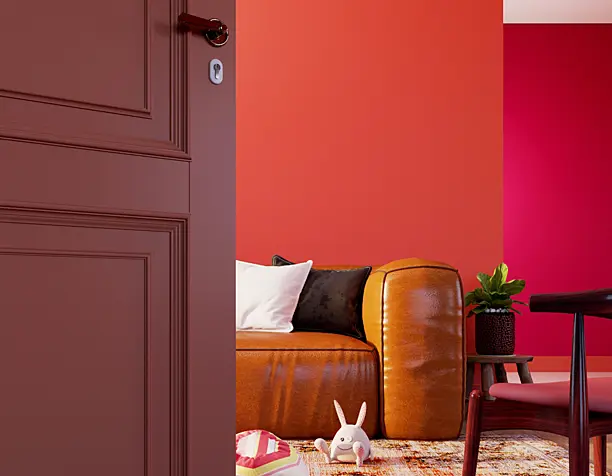 Red interior