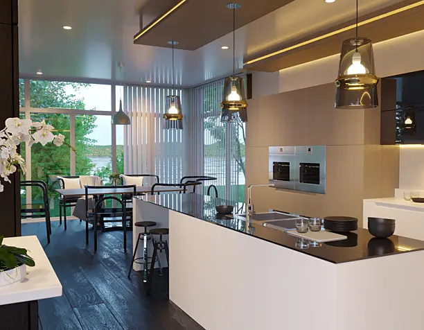 River House | Кухня и столовая зона
