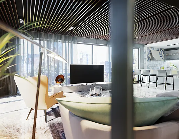 Contemporary apartment