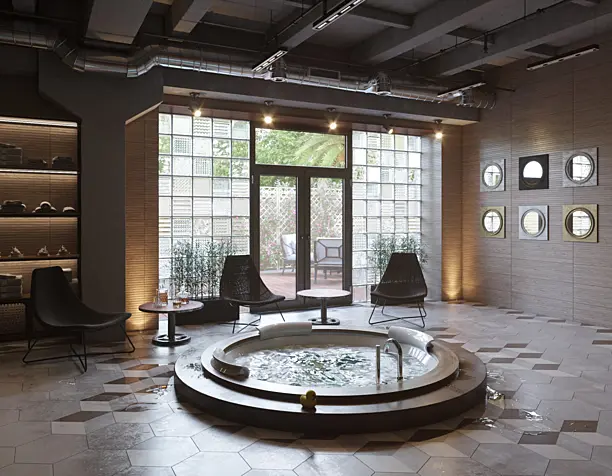 Spa zone in the hotel