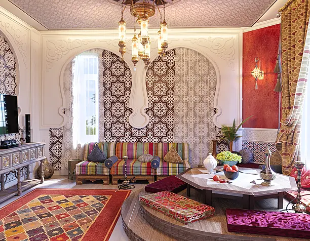 Moroccan Living Room
