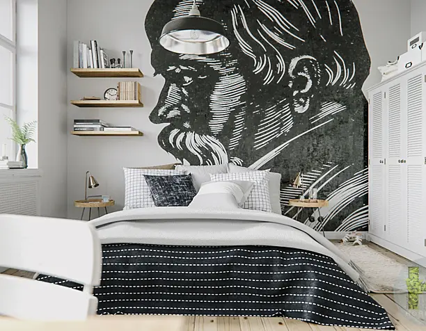 Scandinavian bedroom