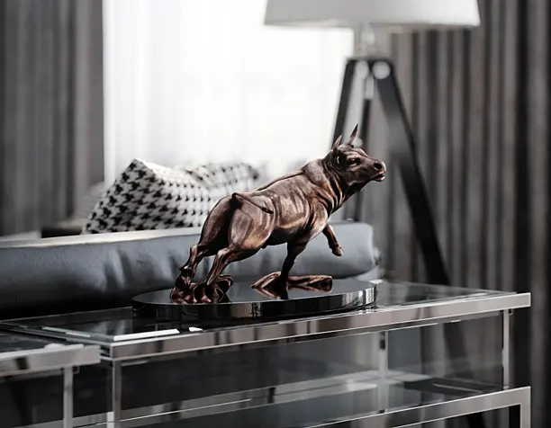- Beige and black interiors -