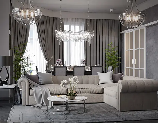 Living room. Design+Visualization