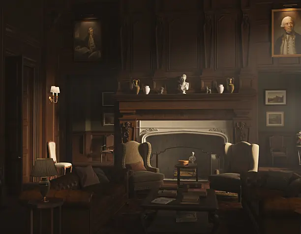 BW Manor Living room