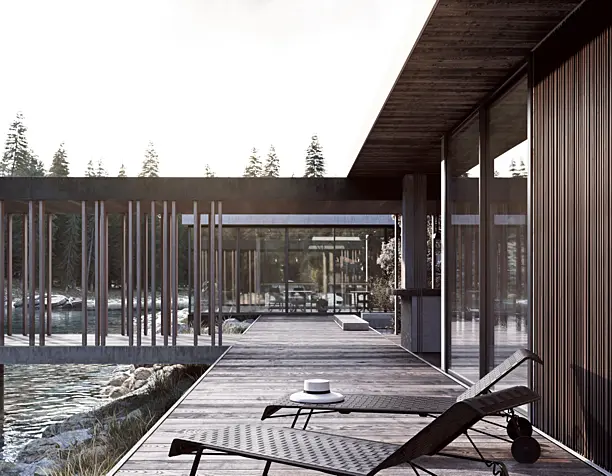 near water