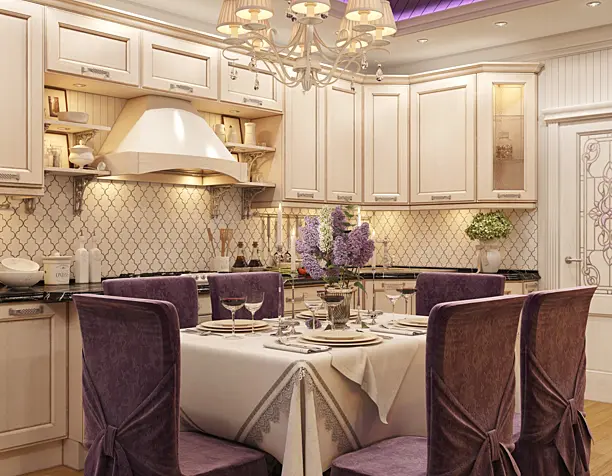 Kitchen in a classical style