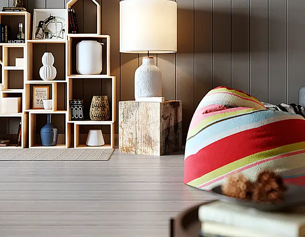 colored interior