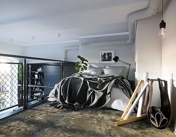 Loft bedroom