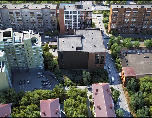 office building