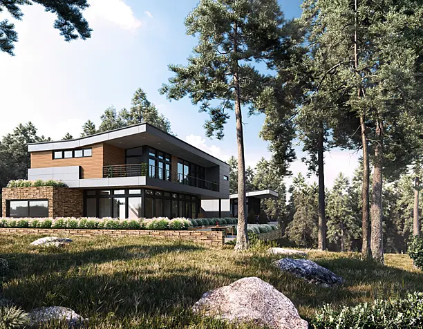 The House In The Pine Forest