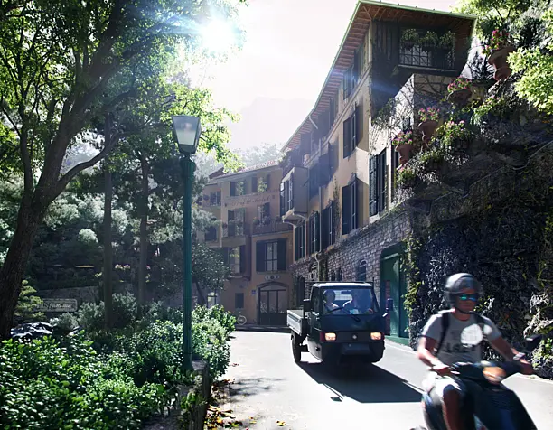 Visualisation "Picolo hotel" in Italy