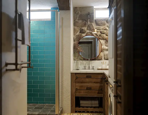 Old bathroom