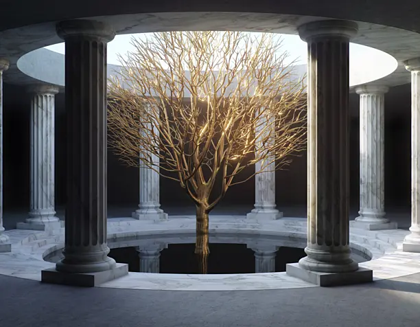 Golden tree