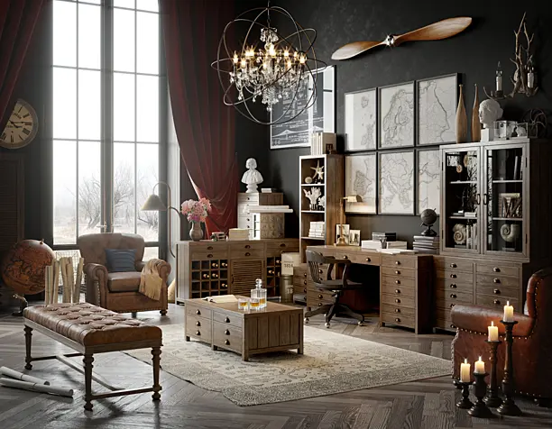 Vintage style furniture