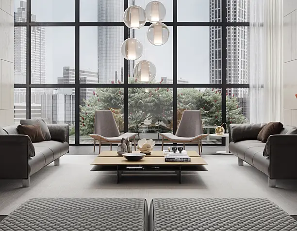 CG - Contemporary Living Room