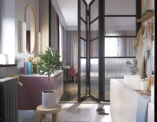 Hygge flat (bathroom)