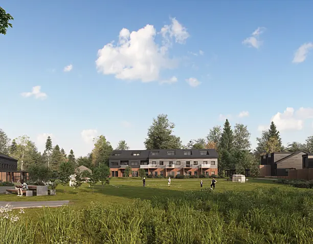 Norwegian village