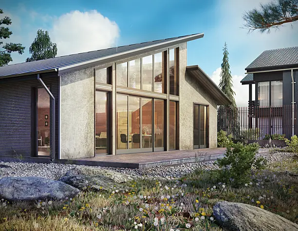 Дом,vray,3dsmax