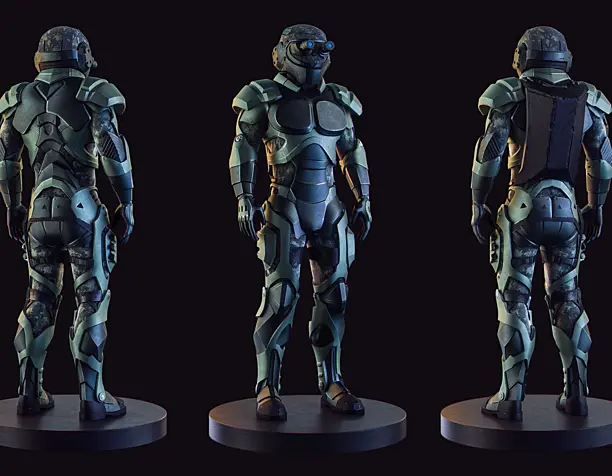 Futuristic Soldier concept