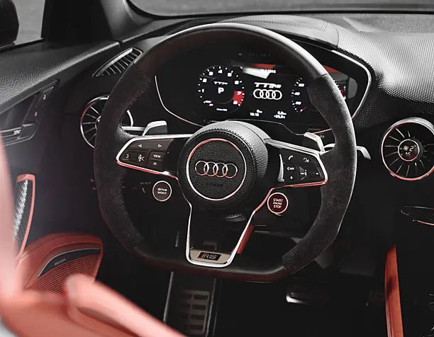 Audi TT Rs artistic mood