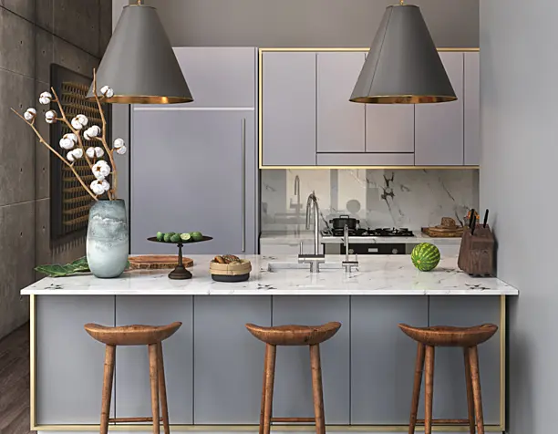 NY Grey Loft | Лофт в Нью-Йорке