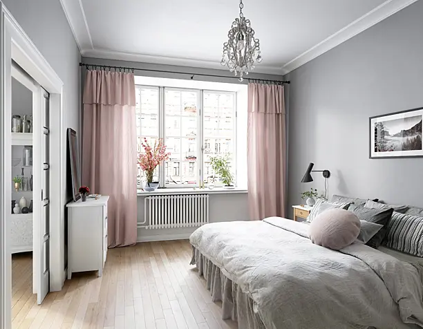 Визуализация спальни по фото-референсу. VRay 3.6.