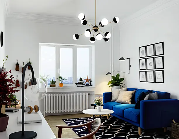 Scandinavian common room