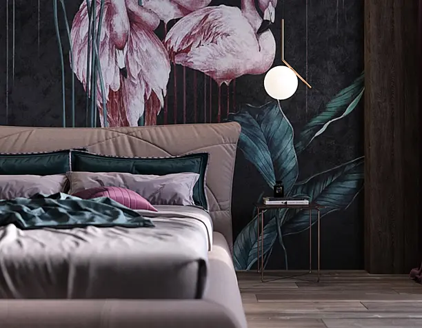 Flamingo bedroom