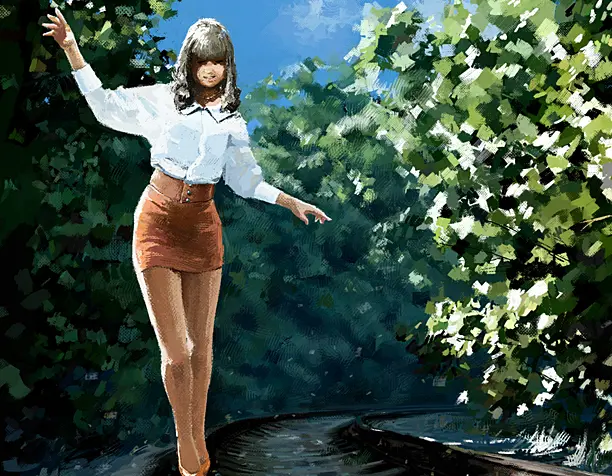 рельсы, рельсы)