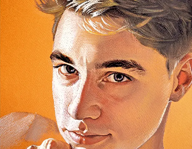 Artyom's portrait. Soft-pastel.