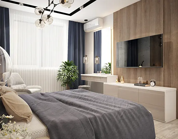 Modern bedroom