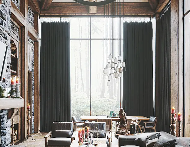 Mountain Cabin Interior