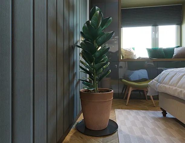 Emerald bedroom